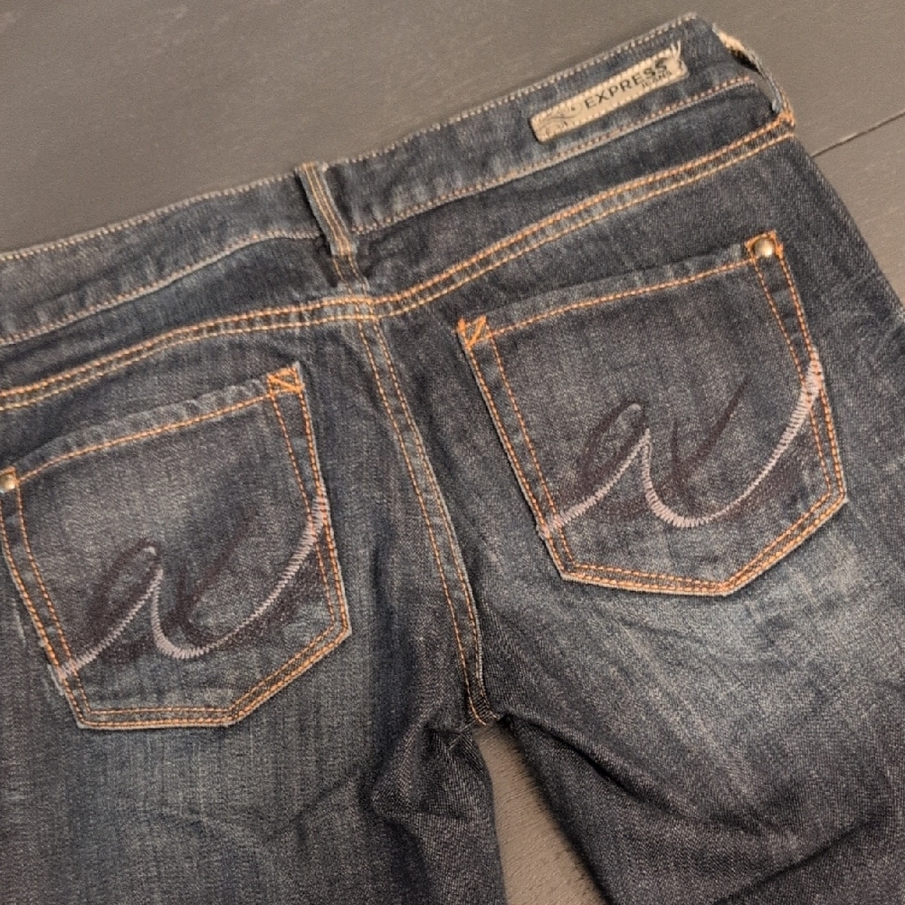 Express Indigo Denim Jeans